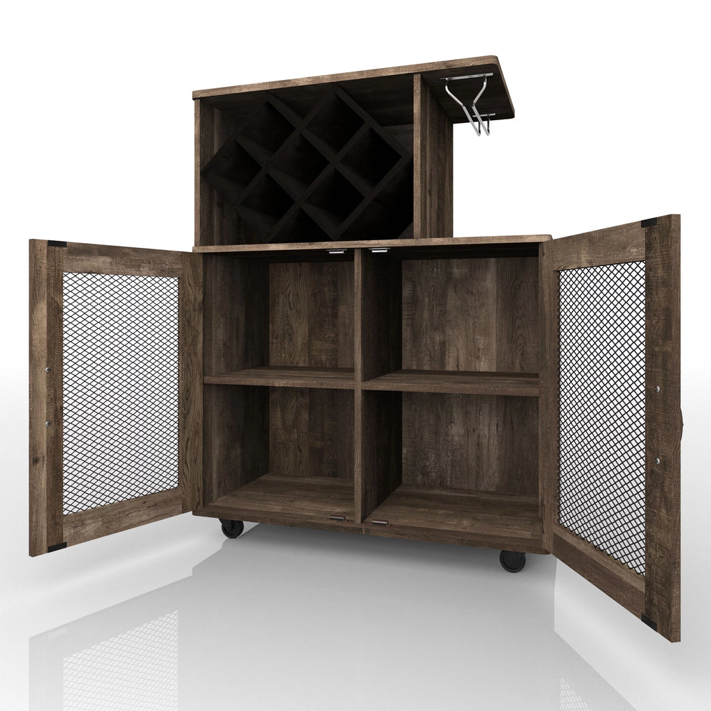 Mini Bar with Casters B989857