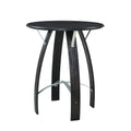 Rustic Dark Brown Bar Height Pub Table D706357