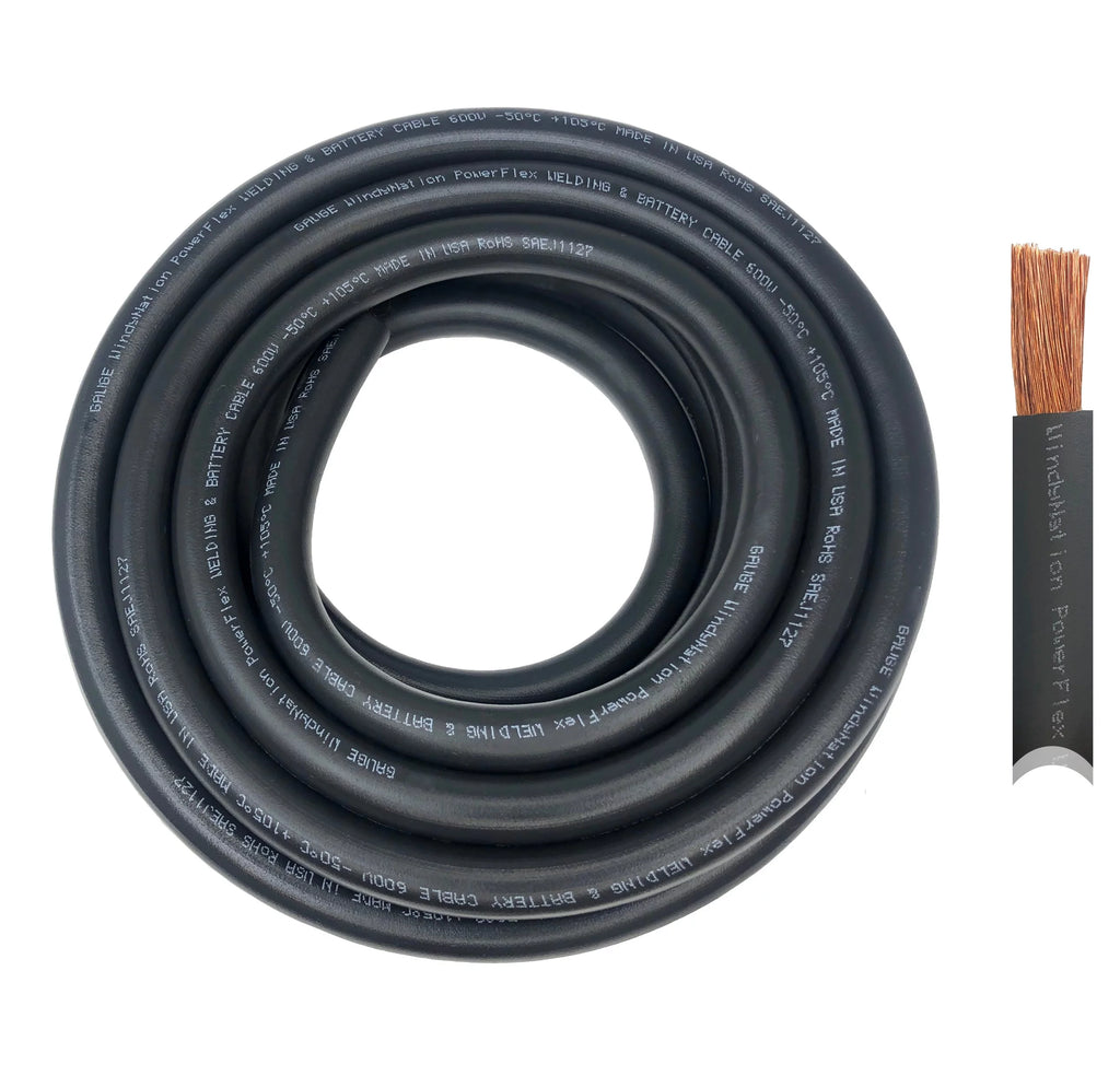 Black 25 ft. Welding Cable U597281