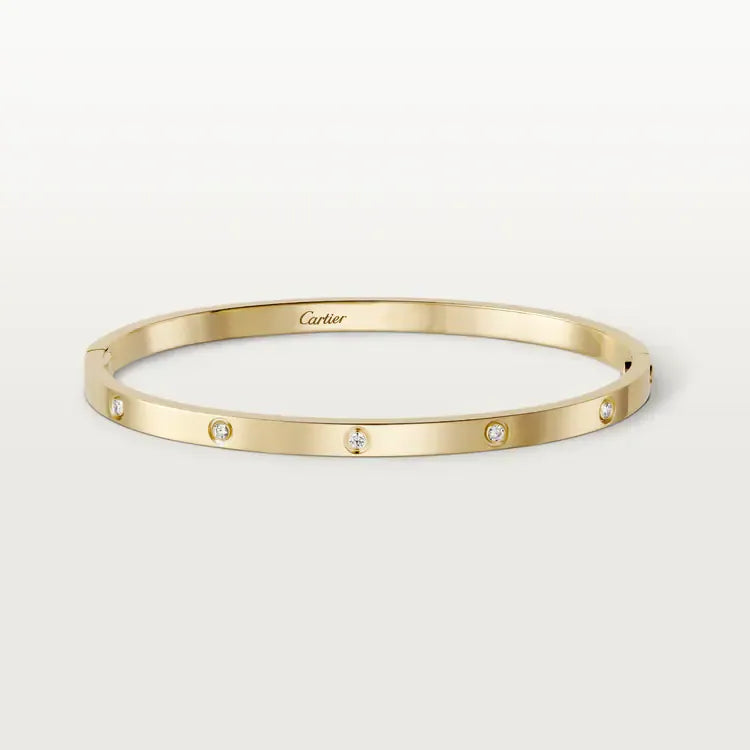 Bracelet with 10 Diamonds M5802