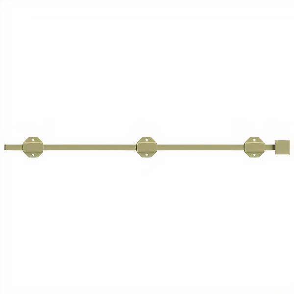 24x22 Solid Brass Surface Bolt I3341