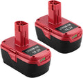 2 Pack 6000mAh Replacement for Craftsman 19.2 Volt Battery C3 XCP Lithium Battery T7213