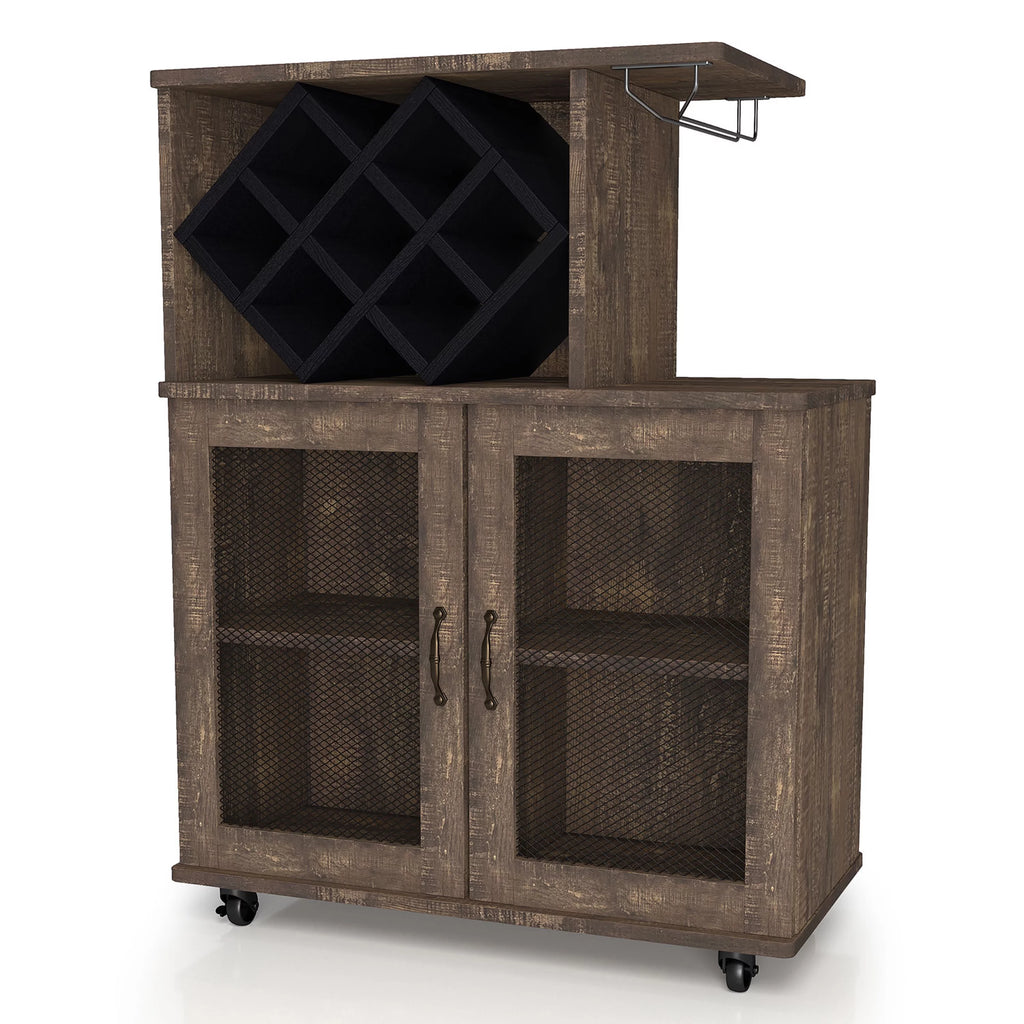 Mini Bar with Casters B989857