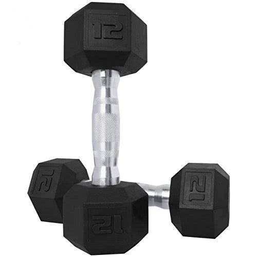 Coated Hex Dumbbells Pair 10lbs Z235