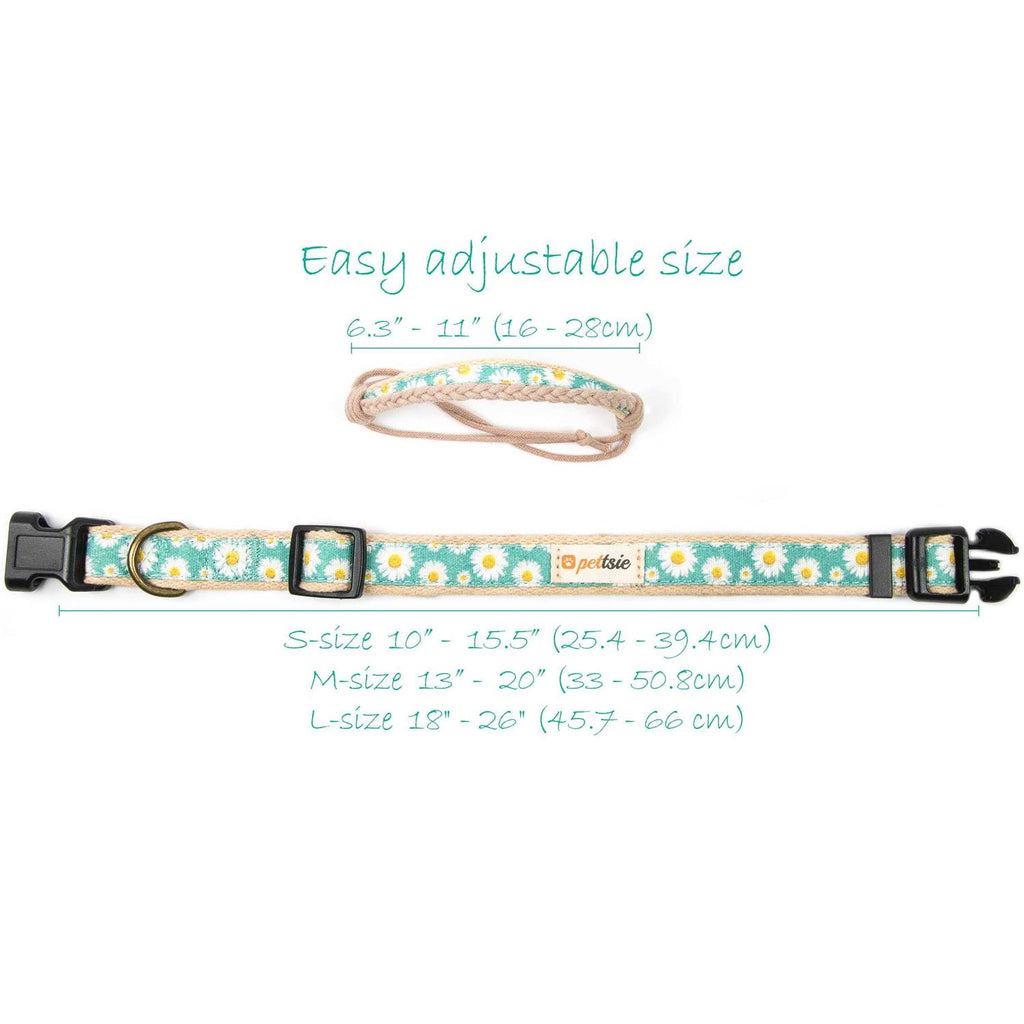 Matching Dog Collar, Bandana and Friendship Bracelet T19435