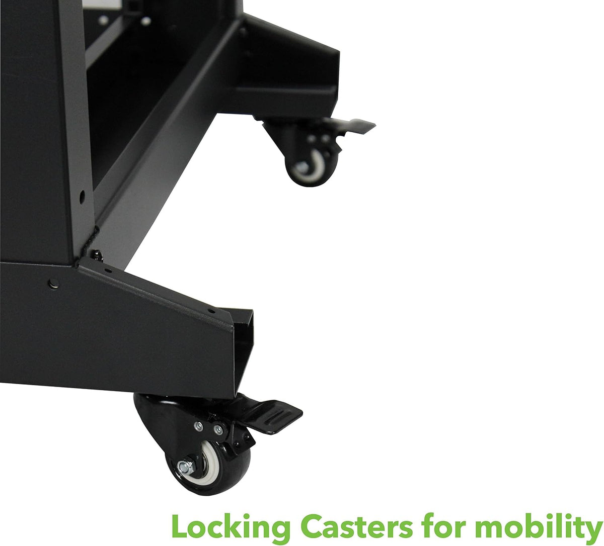 22U 4-Post Open Frame Server Rack Black U450196